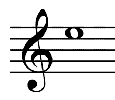 tuning note E for violin